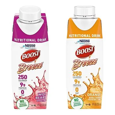 Nestle Healthcare Nutrition - 00043900428789 Boost Breeze® Variety (Orange