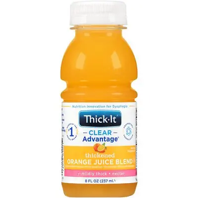 Kent Precision Foods - B476-L9044 Thick-It® Clear Advantage® Nectar Consistency Orange Thickened Beverage