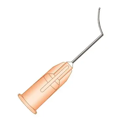 Innovia Medical - 606-25 Lasik Irrigating Cannula Eagle Labs® 25 Gauge 1 Inch Length Angled Tip with 2 Open Ports
