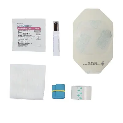 McKesson Brand - 25-5840 McKesson IV Start Kit with Tegaderm™ Dressing & PVP Prep Ampule