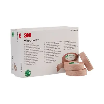 Solventum Corporation - 1533-0 3M™ Micropore™ Paper Medical Tape