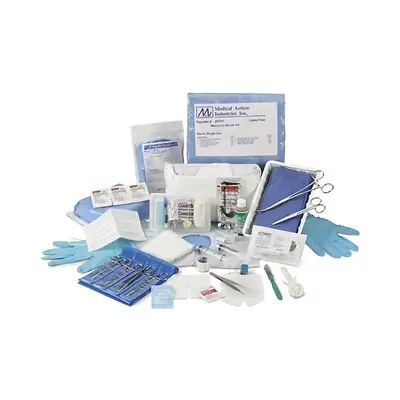 Medical Action Industries - 262408 Medical Action Industries Central Line Dressing Change Tray