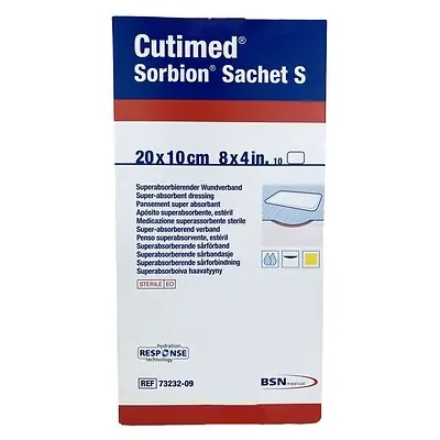 BSN Medical - 7323209 Cutimed® Sorbion® Sachet S Gelling Fiber Wound Dressing