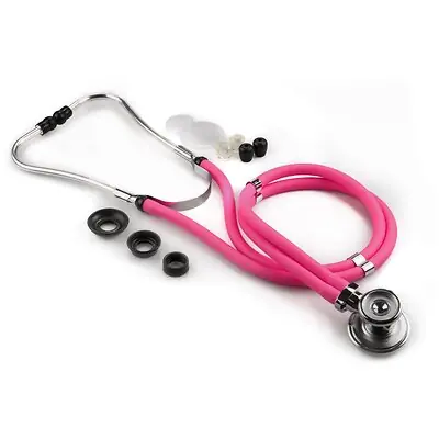McKesson Brand - 01-641NPGM McKesson Lumeon Sprague Rappaport Stethoscope Double Lumen Pink 641NPGM