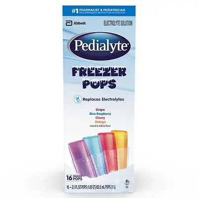 Abbott Nutrition - 62605 Pedialyte® Freezer Pop Electrolyte Solution