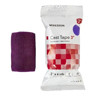 McKesson Brand - 115-3U McKesson Purple Cast Tape