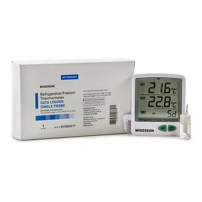 McKesson Brand - MCK80021P McKesson Datalogging Refrigerator/Freezer Thermometer
