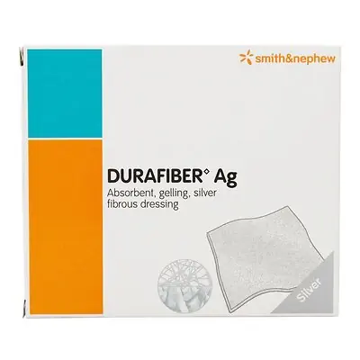 Smith & Nephew - 66800571 Durafiber Ag Silver Dressing