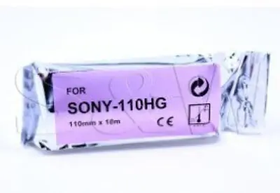 S & W Healthcare - UPP-110HG Printer Paper Sony 110 mm X 18 Meter White