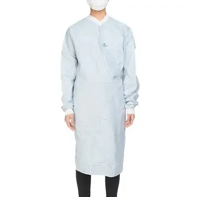 O&M Halyard Inc - 44672 Aero Chrome Surgical Gown with Towel