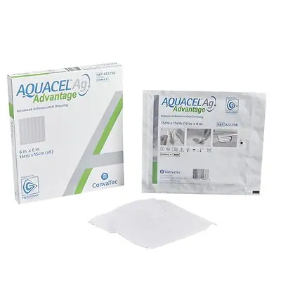 ConvaTec - 422298 Aquacel® Ag Advantage Silver Dressing