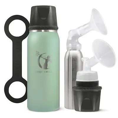 Ceres Chill Co - CC-1-BC-L-ZN Ceres Chill OG Stainless Steel Breast Milk Chiller Container