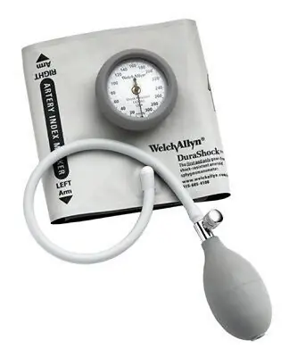 Welch Allyn - DS44-12CB Aneroid Sphygmomanometer Unit DuraShock® Large Adult Cuff Arm Nylon Cuff 23 - 40 cm Pocket Aneroid