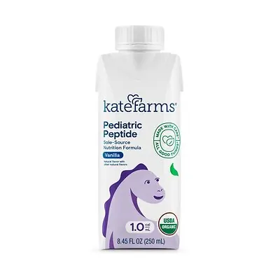 Kate Farms - 811112030539 Kate Farms® Pediatric Peptide 1.0 Sole-Source Nutrition Formula