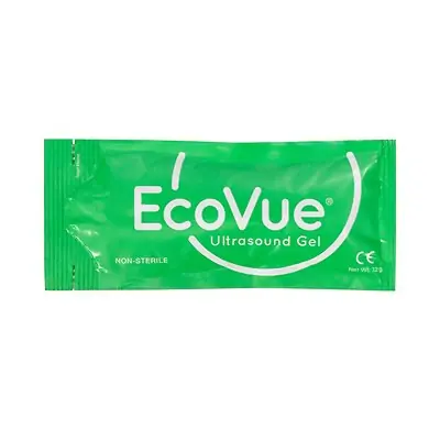 HR Healthcare - 283 Ultrasound Gel EcoVue® Medium Viscosity 32 Gram Packet NonSterile