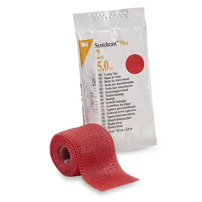 Solventum Corporation - 82002R 3M™ Scotchcast™ Plus Red Cast Tape