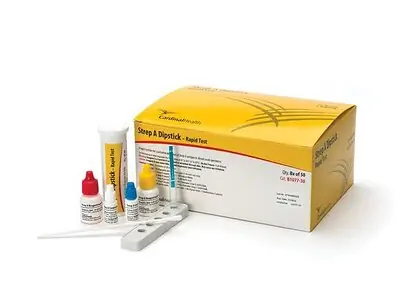 Cardinal - B1077-30 Cardinal Health™ Strep A Infectious Disease Immunoassay Respiratory Test Kit