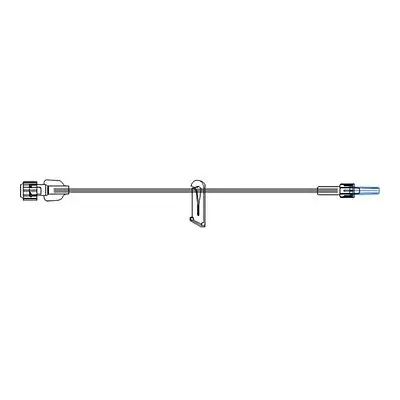 McKesson Brand - MS407 IV Extension Set McKesson Without Port Small Bore 60 Inch Tubing Without Filter Sterile
