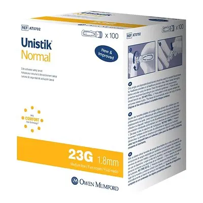 Owen Mumford - AT 0702 Unistik® Normal Flow Lancet