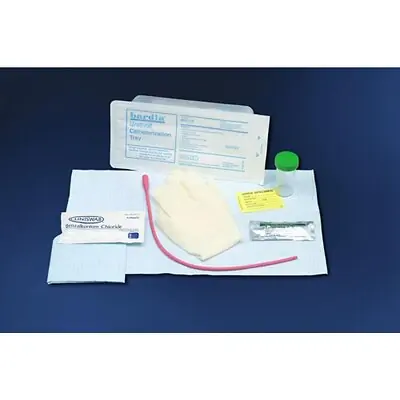 Bard - 806508 Intermittent Catheter Tray Bardia® General Purpose 8 Fr. 3 mL Balloon Silicone