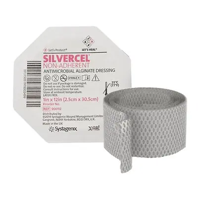 Solventum Corporation - 900112 3M™ Silvercel™ Non-Adherent Silver Alginate Dressing