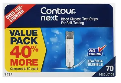 Ascensia Diabetes Care - 7278 Contour® Next Blood Glucose Test Strips