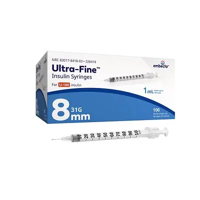 embecta Medical II LLC - 328418 Ultra-Fine™ Insulin 1 mL Syringe with Needle