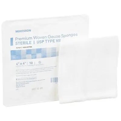 McKesson Brand - 16-42441 McKesson Sterile USP Type VII Gauze Sponge