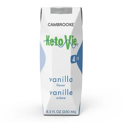 Cambrooke Therapeutics - 50203 KetoVie™ 4:1 Vanilla Liquid for the Dietary Management of Intractable Epilepsy