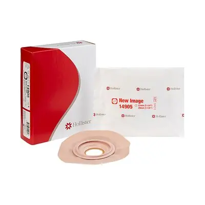Hollister - 14905 New Image Convex FlexTend™ Colostomy Skin Barrier With 1 1/8 Inch Stoma Opening