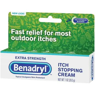 J & J Sales - 00501320101 Benadryl® Itch Stopping Cream