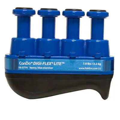 Fabrication Enterprises - 10-3774 Hand Exerciser CanDo® Digi-Flex® LiTE® Blue Heavy