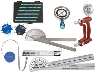 Fabrication Enterprises - 12-0126 Baseline® Hand Evaluation Set 8 Piece Set