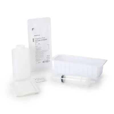 McKesson Brand - 100122 McKesson Irrigation Tray With Piston Syringe