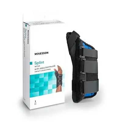 McKesson Brand - 155-81-87307 McKesson Right Wrist Splint with Abducted Thumb