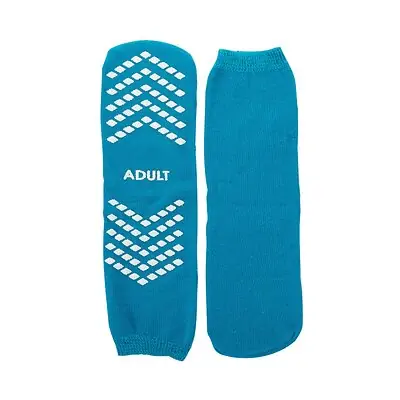 McKesson Brand - 16-SCE1 McKesson Single Tread Slipper Socks