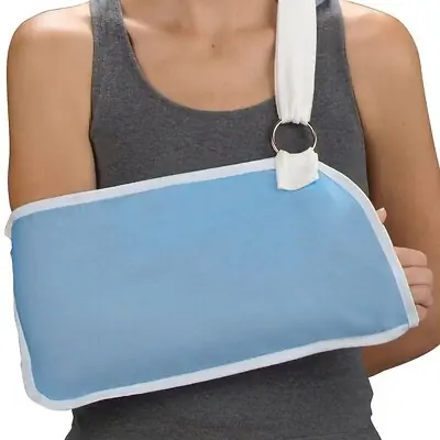 DeRoyal - 1122PP Arm Sling with Shoulder Pad PremierPro™ O-Ring / Hook and Loop Strap Closure Medium