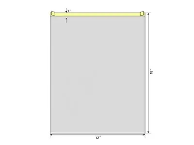 Welmed - 1501-1000 General Purpose Drape ClearView 12 W X 18 L Inch Sterile