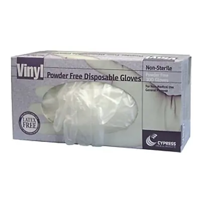 McKesson Brand 25-67 - General Purpose Glove McKesson Large Vinyl Translucent Wrist Length Beaded Cuff NonSterile - 1/Box, 10/Case