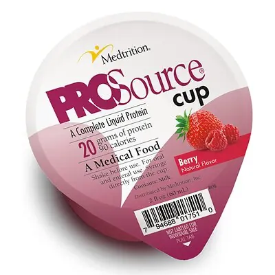 Medtrition-National Nutrition - 11751 Oral Supplement ProSource® Cup Berry Flavor Liquid 2 oz. Cup