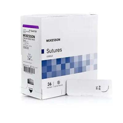 McKesson Brand - SJ421GX McKesson Suture with P-12 Needle