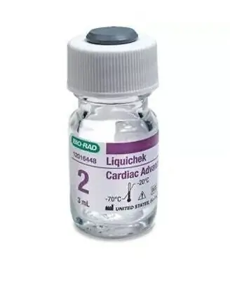 Bio-Rad Laboratories - 12016448 Control Liquichek™ Cardiac Advance Level 2 6 X 3 mL