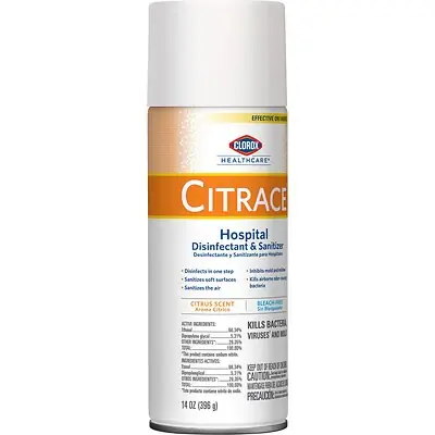 The Clorox Company - 49100 Clorox Healthcare® Citrace® Hospital Disinfectant & Sanitizer