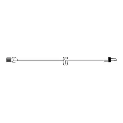 McKesson Brand - MS402 IV Extension Set McKesson Without Port Small Bore 36 Inch Tubing Without Filter Sterile