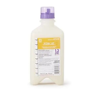 Abbott Nutrition - 62715 Vital® AF 1.2 Cal Vanilla Tube Feeding Formula