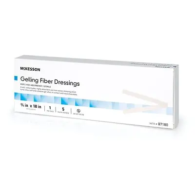 McKesson Brand - 87180 McKesson Gelling Fiber Wound Dressing
