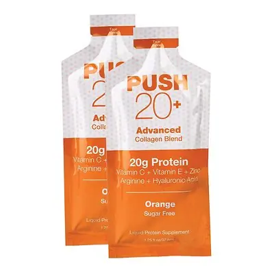 Global Health Products - GH-22 Oral Supplement PUSH 20+ Orange Flavor Liquid 1.25 oz. Individual Packet