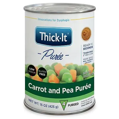 Kent Precision Foods - H303-F8800 Thick-It® Carrot and Pea Purée Thickened Food