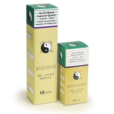 Lhasa OMS - TC1.30X125 Acupuncture Needle Tai-Chi® 8 Japanese Gauge 125 mm Length Singles