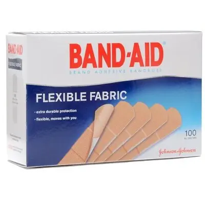 J & J Sales - 08137004444 Band-Aid® Flexible Fabric Tan Adhesive Strip